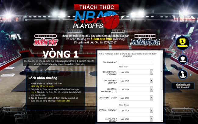 thach thuc nba