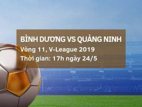 Bình Dương vs Quảng Ninh: Kèo bóng đá Dafabet ngày 24/5 dafabet