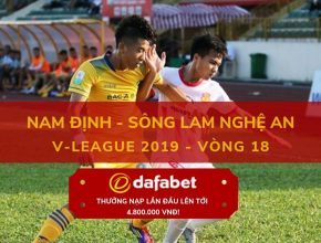 [V-League 2019, Vòng 18] Nam Định vs Sông Lam Nghệ An 3