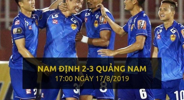 Nam Định 2-3 Quảng Nam (Highlight - Dafabet)