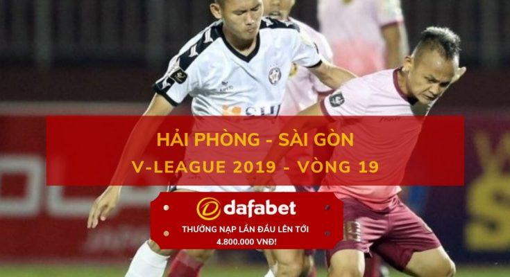 [V-League 2019, Vòng 19] Hải Phòng vs Sài Gòn 4