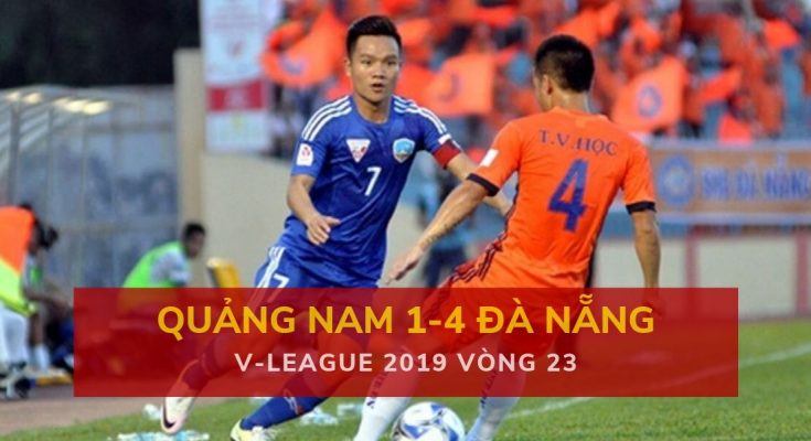 Highlight: Quảng Nam 1-4 SHB Đà Nẵng (V-League 2019 - Vòng 23)