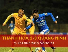 Highlight: Thanh Hóa 1-3 Than Quảng Nam (V-League 2019 - Vòng 23)