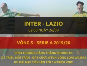 [Serie A] Inter vs Lazio dafabet viet nam