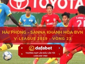 [V-League 2019, Vòng 23] Hải Phòng vs Khánh Hòa dafabet