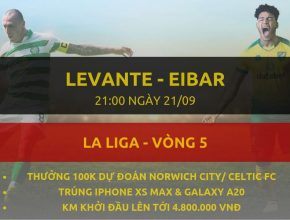 bong da tay ban nha [La Liga] Levante vs Eibar dafabet