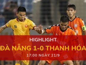 highlight v-league-2019-vong-24-dafabetvietnam (Đà Nẵng 1-0 Thanh Hóa)