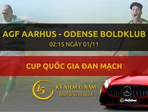 Nhà cái Dafabet ra kèo trực tiếp trận AGF Aarhus - Odense Boldklub. Trận đấu diễn ra: 02h15 ngày 01/11.