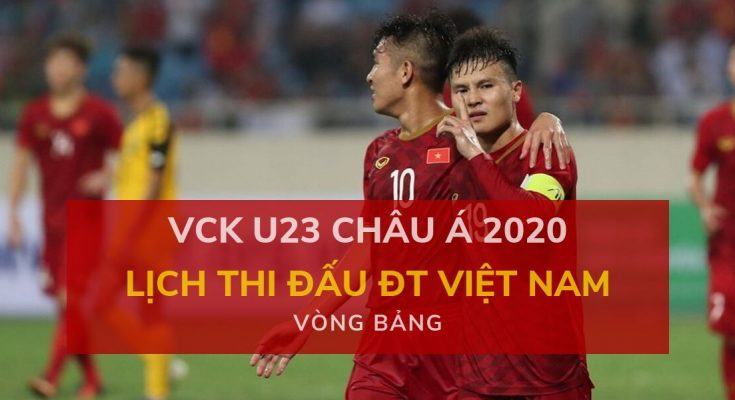 dafabet lich-thi-dau-dt-viet-nam-tai-vck-u23-chau-a-dien-ra-trong-thang-1-2020