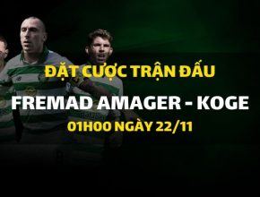 Fremad Amager - Koge (01h00 ngày 22/11)