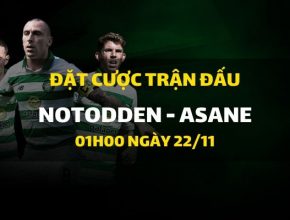 Notodden - Asane (01h00 ngày 22/11)