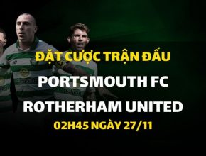 Portsmouth FC - Rotherham United (02h45 ngày 27/11)