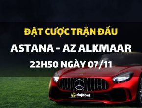 FC ASTANA - AZ Alkmaar (22h50 ngày 07/11)