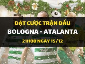 Bologna - Atalanta Calcio (21h00 ngày 15/12)