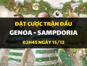 Genoa - Sampdoria (02h45 ngày 15/12)