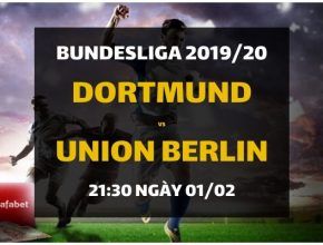 Borussia Dortmund - Union Berlin (21h30 ngày 01/02)