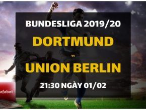 Borussia Dortmund - Union Berlin (21h30 ngày 01/02)