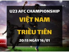 Đặt cược trực tiếp Việt Nam - Triều Tiên (20h15 ngày 16/01)