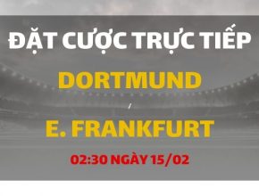 Borussia Dortmund - Eintracht Frankfurt (02h30 ngày 15/02)